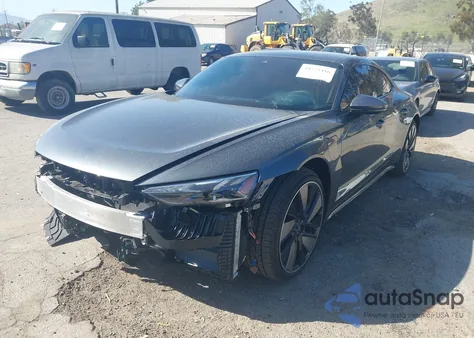 2025 Audi S E-Tron Gt Premium Plus from USA, damaged, VIN WAUH9BFW2S7001478